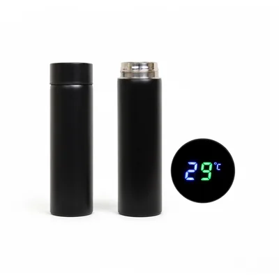 Black smart temperature water bottle premium look|temperature water bottle price